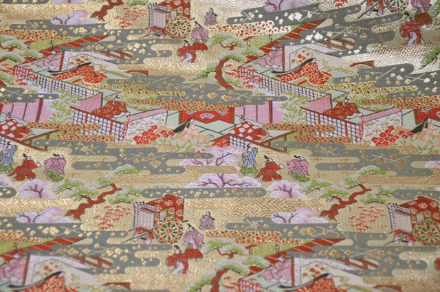 布絵 織物 平安 額装 コレクション